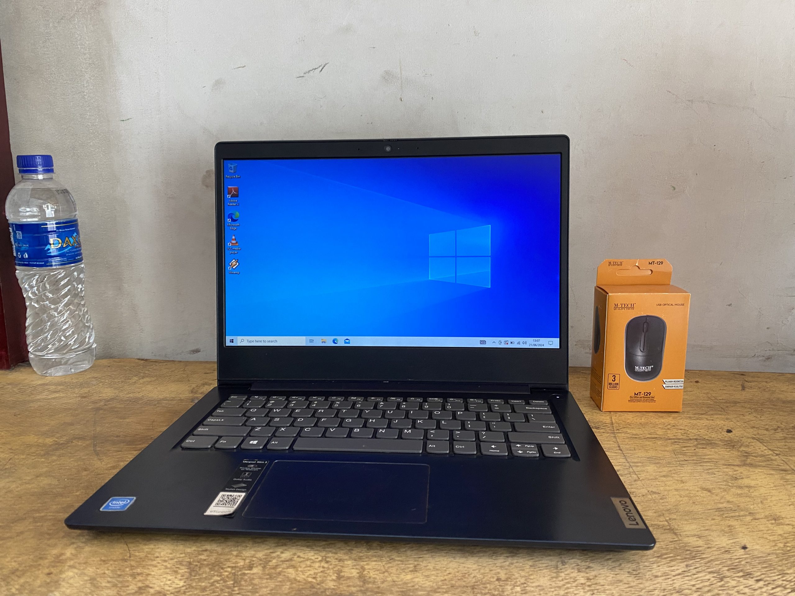 Laptop Lenovo Ideapad Slim 3 Intel N4020 Ram 4gb Ssd nvme 256gb